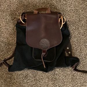 Duluth Pack Ruck Sack, black/brown